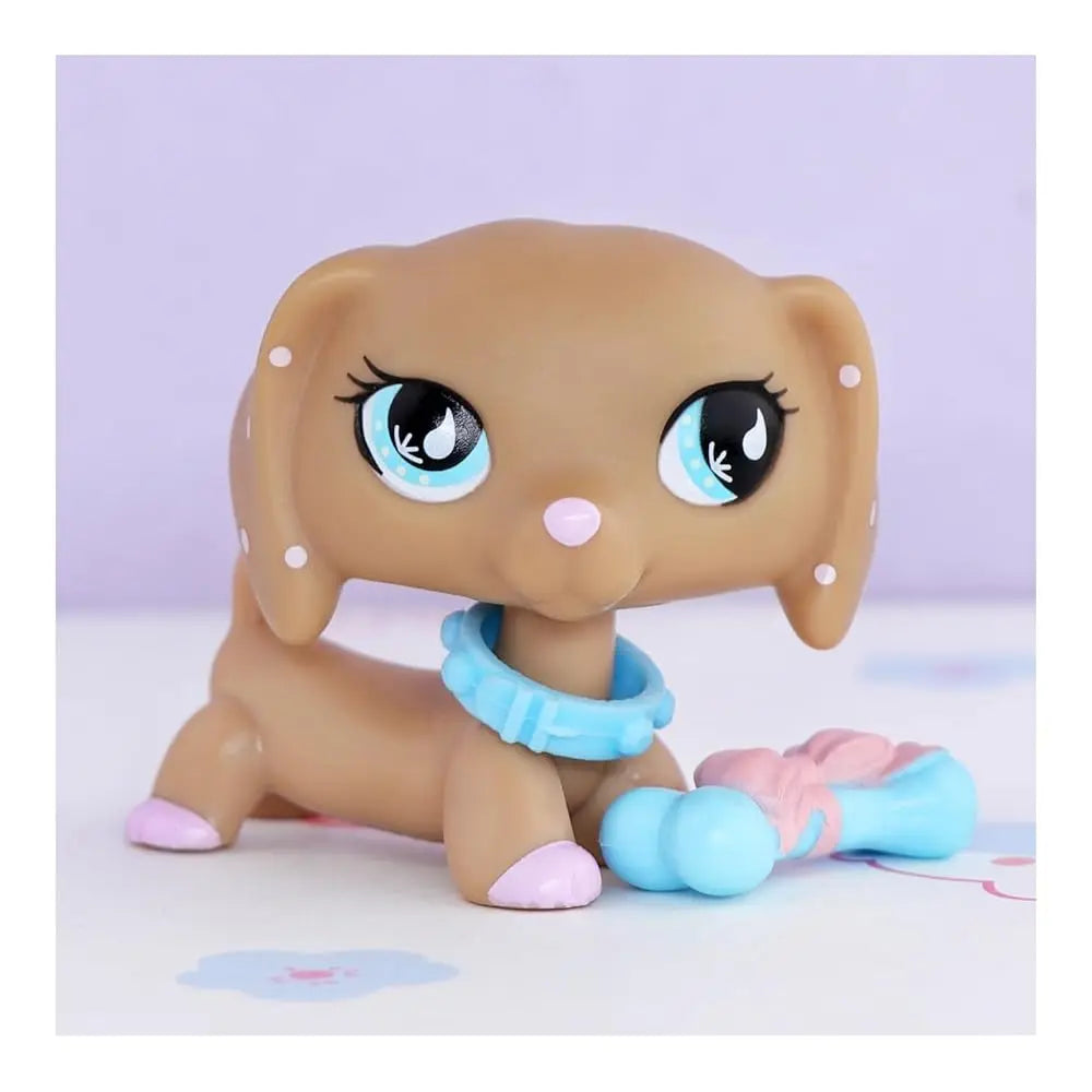 Figures Pets 1 PC Cat and Dog and Lovely  Accessories for Puppy Deer Cocker Spaniel Action Cartoon Collection Kids Toy Gift