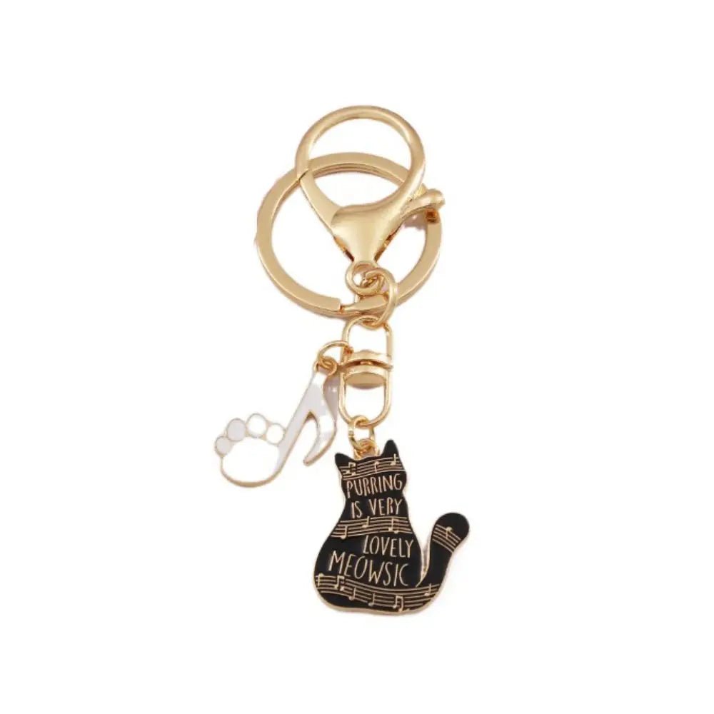 Bag Charms Zinc Alloy Cat Alloy Keychain Cartoon Creative Heart Bubble Pendant Keyring Metal Cute Cat Etal Keyring Women - Chatcalineux.com