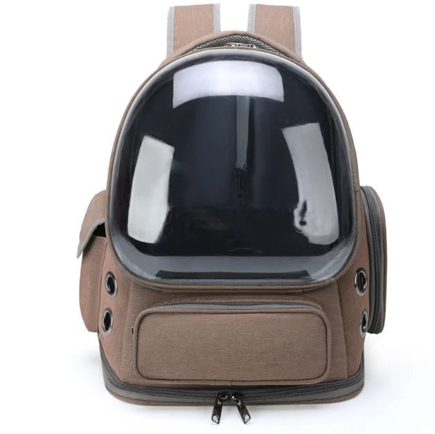 Breathable Cat Carrier Large Space Bubble Cat Backpack Carrier Bag for Cats and Small Dogs - Chatcalineux.com