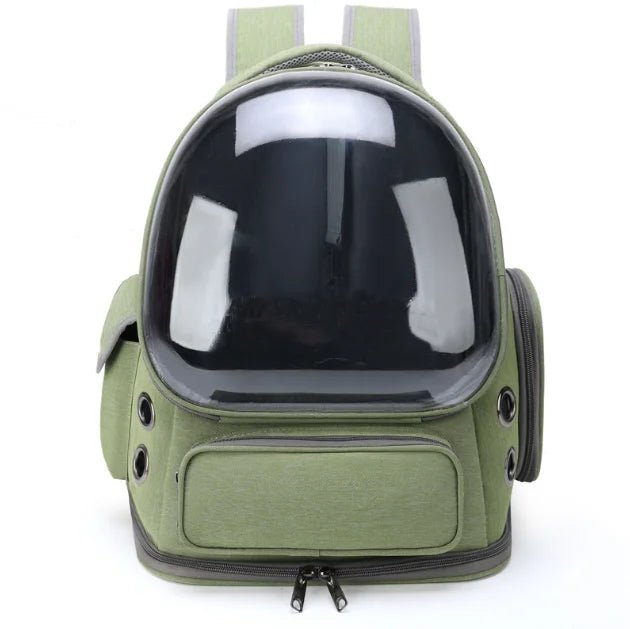 Breathable Cat Carrier Large Space Bubble Cat Backpack Carrier Bag for Cats and Small Dogs - Chatcalineux.com