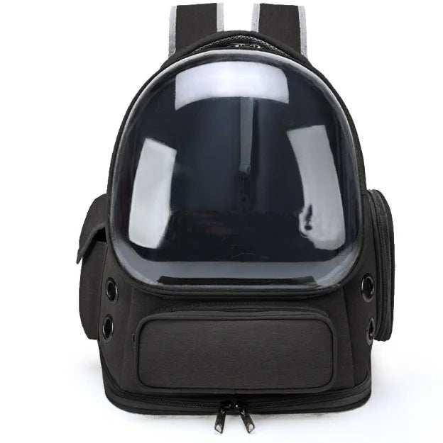 Breathable Cat Carrier Large Space Bubble Cat Backpack Carrier Bag for Cats and Small Dogs - Chatcalineux.com