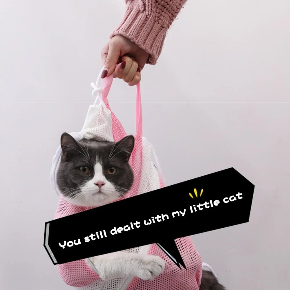 Cat Grooming Bag - Chatcalineux.com