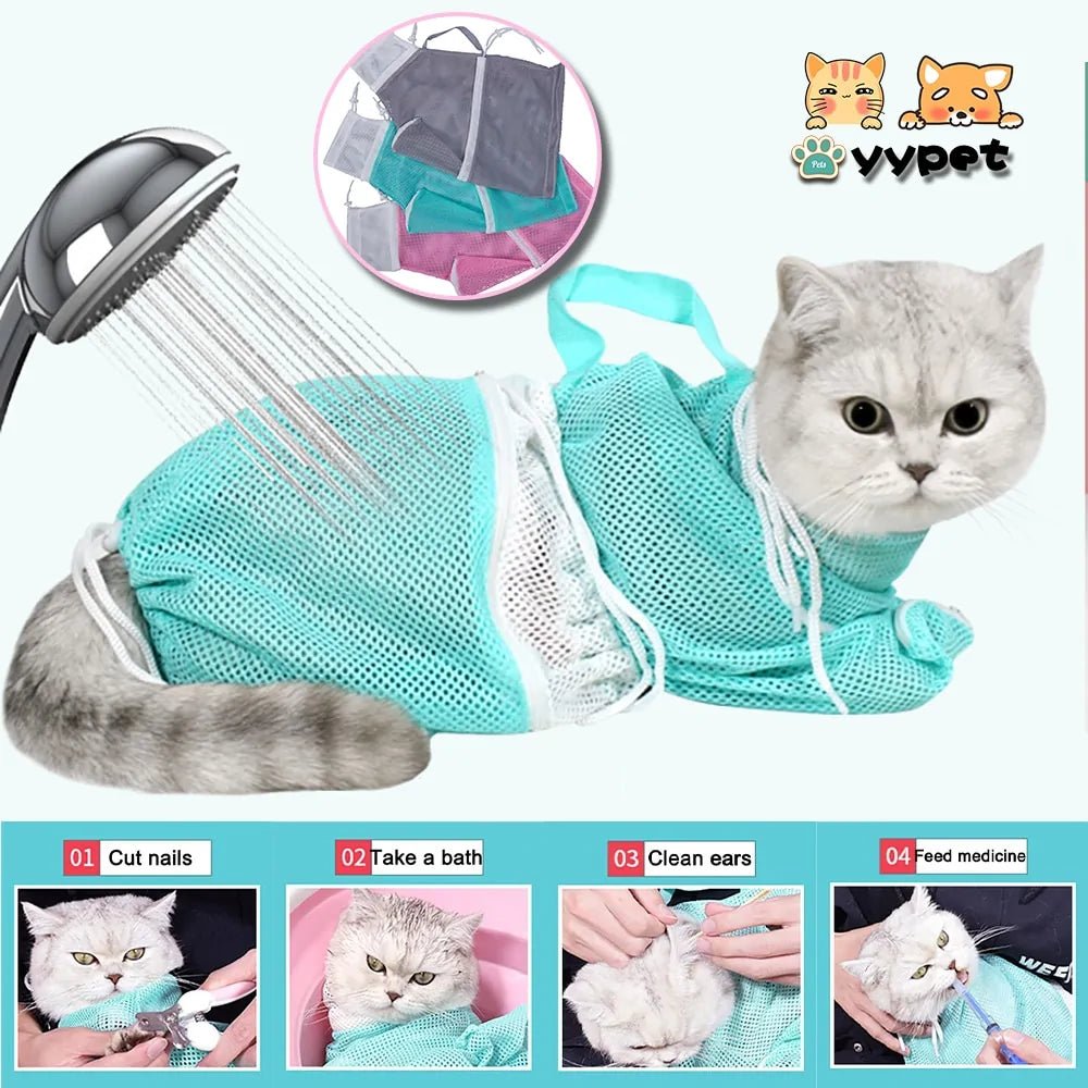 Cat Grooming Bag - Chatcalineux.com