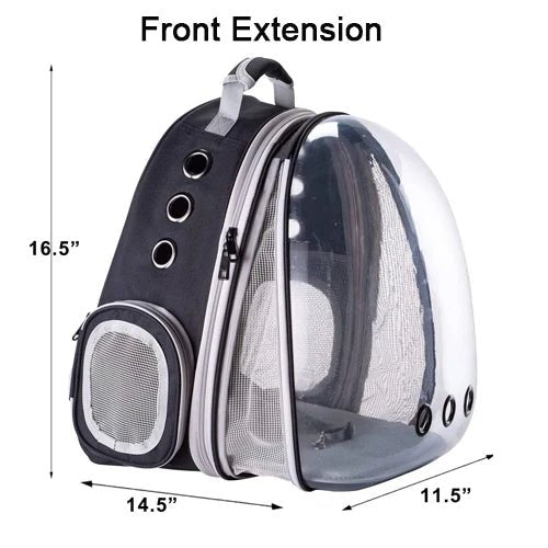 Hot Cheap Pet Carrier Backpack Bubble Space Capsule Transparent Plastic Cat Travel Bag With 4 Accessories Small Animals - Chatcalineux.com