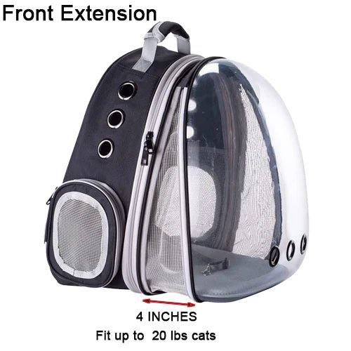 Hot Cheap Pet Carrier Backpack Bubble Space Capsule Transparent Plastic Cat Travel Bag With 4 Accessories Small Animals - Chatcalineux.com