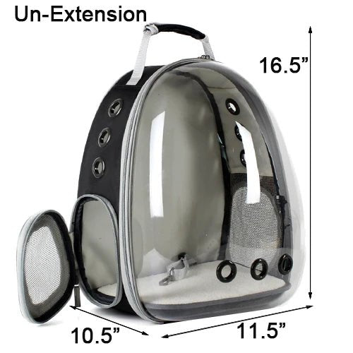 Hot Cheap Pet Carrier Backpack Bubble Space Capsule Transparent Plastic Cat Travel Bag With 4 Accessories Small Animals - Chatcalineux.com