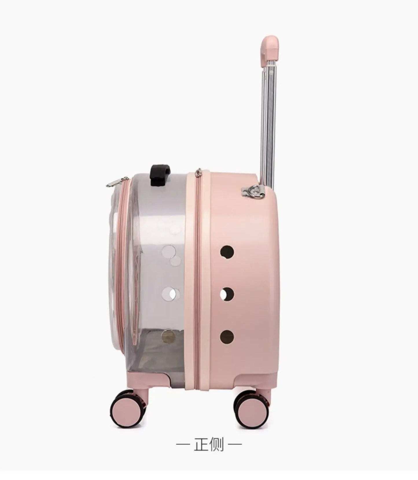 Pet cat out trolley case dog portable air case panoramic transparent breathable backpack bubble bag - Chatcalineux.com