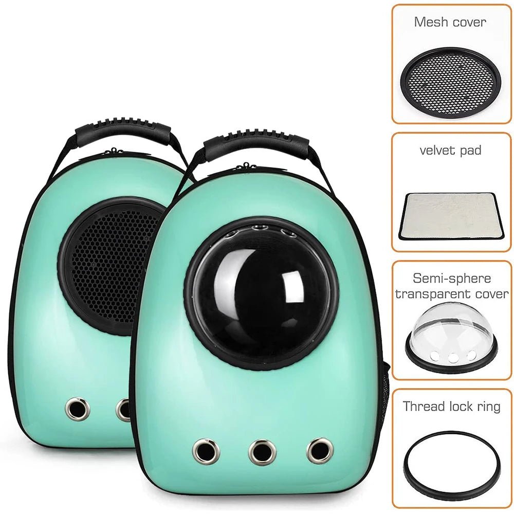 Portable Pet Travel Carrier Space Capsule Pet Cat Bubble Backpack Waterproof Traveler Knapsack for Cat and Small Dog Backpack - Chatcalineux.com