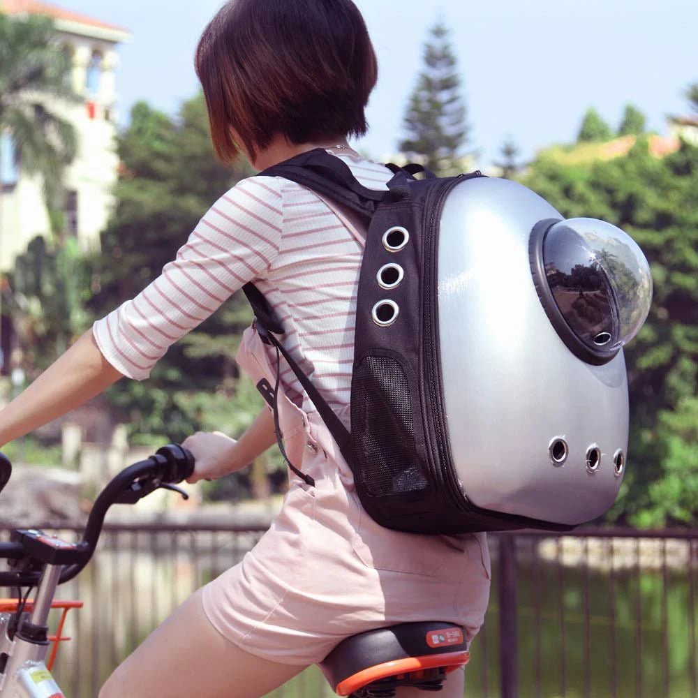 Portable Pet Travel Carrier Space Capsule Pet Cat Bubble Backpack Waterproof Traveler Knapsack for Cat and Small Dog Backpack - Chatcalineux.com